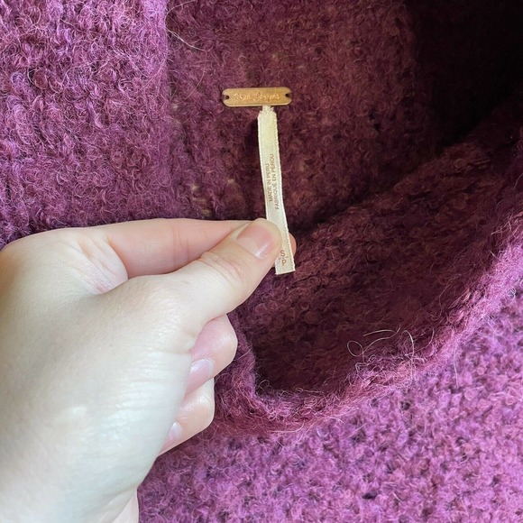 Free People She’s All That Alpaca High Neck Longline Tunic Sweater - Picture 6 of 7